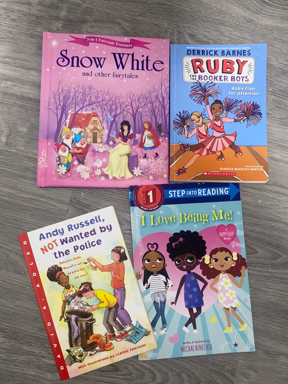 Snow White and Other Fairytales - Pink Kids Storybook